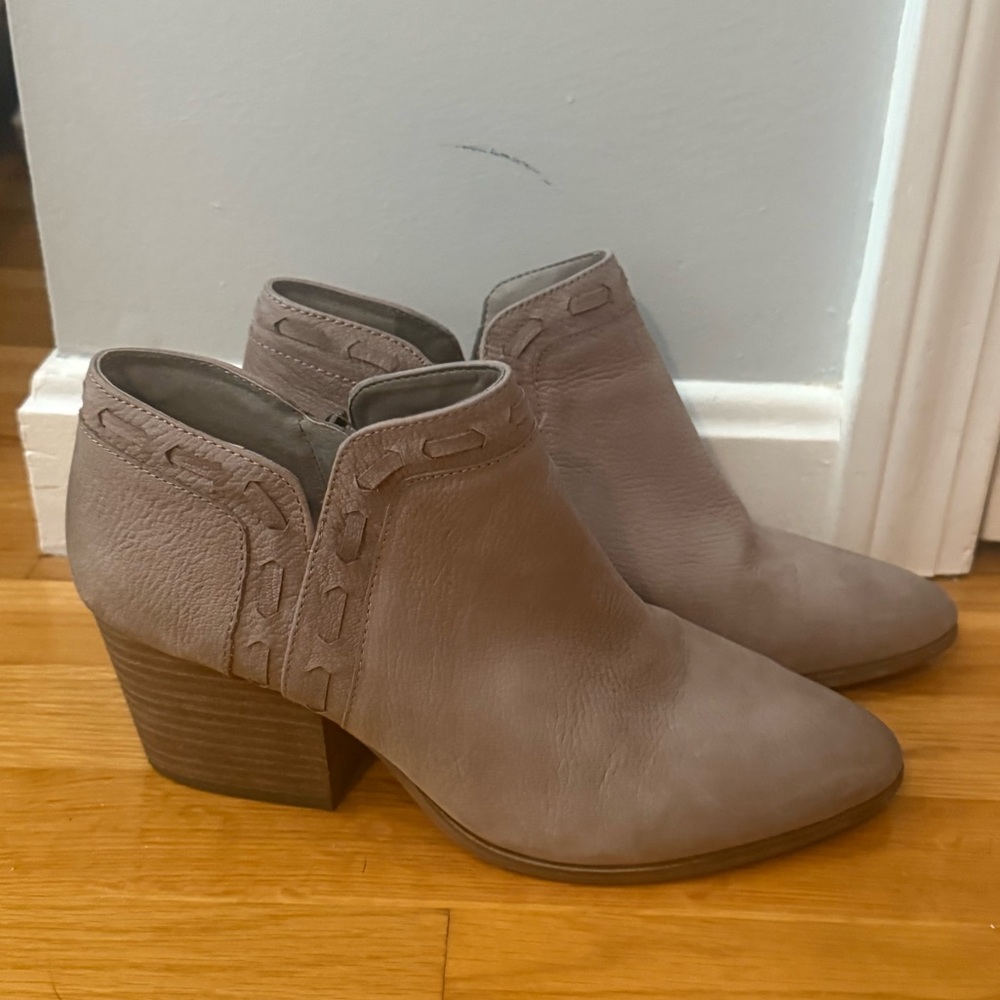 Vince Camuto Tan Booties